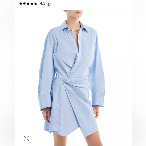 ☀️A.L.C. Chelsea Button-Up Shirt dress - Picture 1 of 2